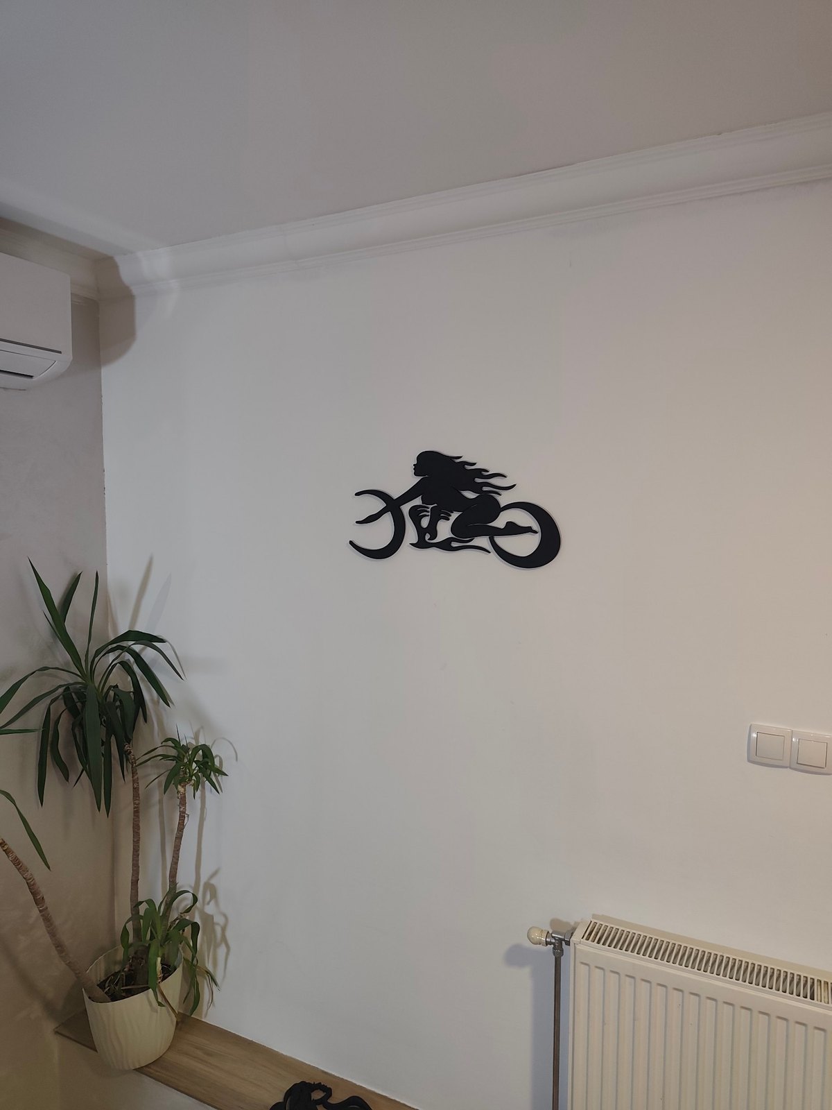 DEVOJKA NA MOTORU
